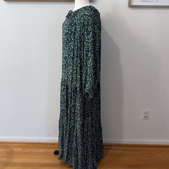Sonoma women’s Green Floral Maxi Dress Size 3X NWT $72 - Picture 5 of 10